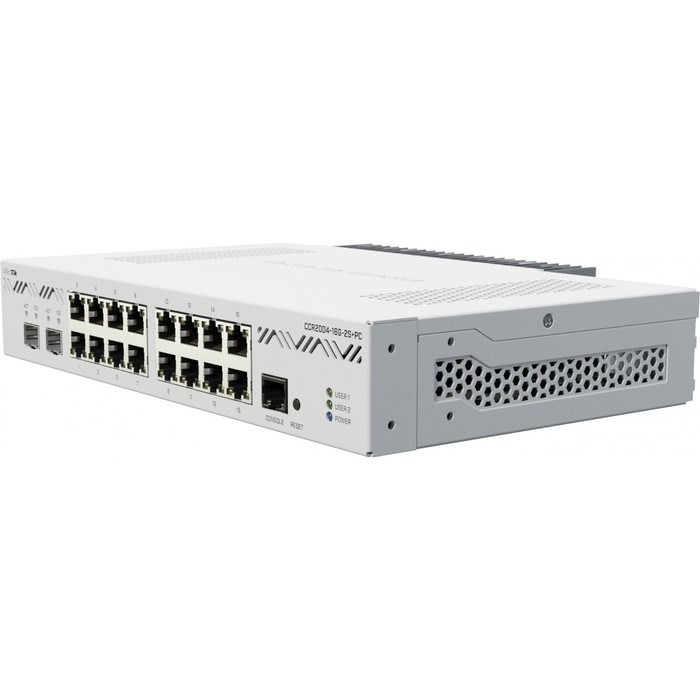 Коммутатор MikroTik CCR2004-16G-2S+PC 16G 2SFP+ управляемый - фото 51429104