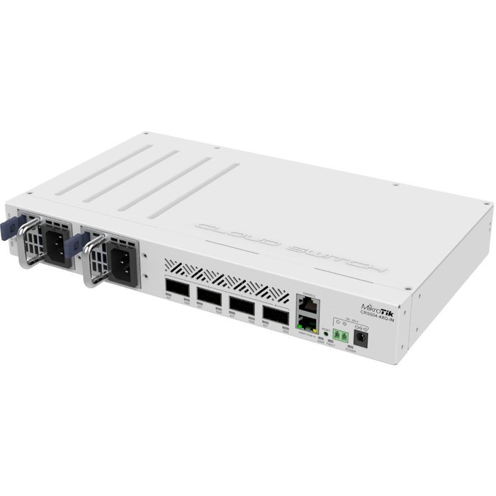 Коммутатор MikroTik CRS504-4XQ-IN 1x100Mb управляемый - фото 51429123