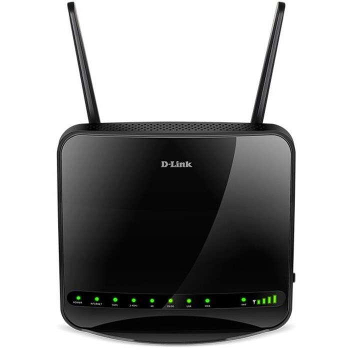 Роутер беспроводной D-Link DWR-953/4HDB1E 10/100/1000BASE-TX/4G черный - фото 51429289