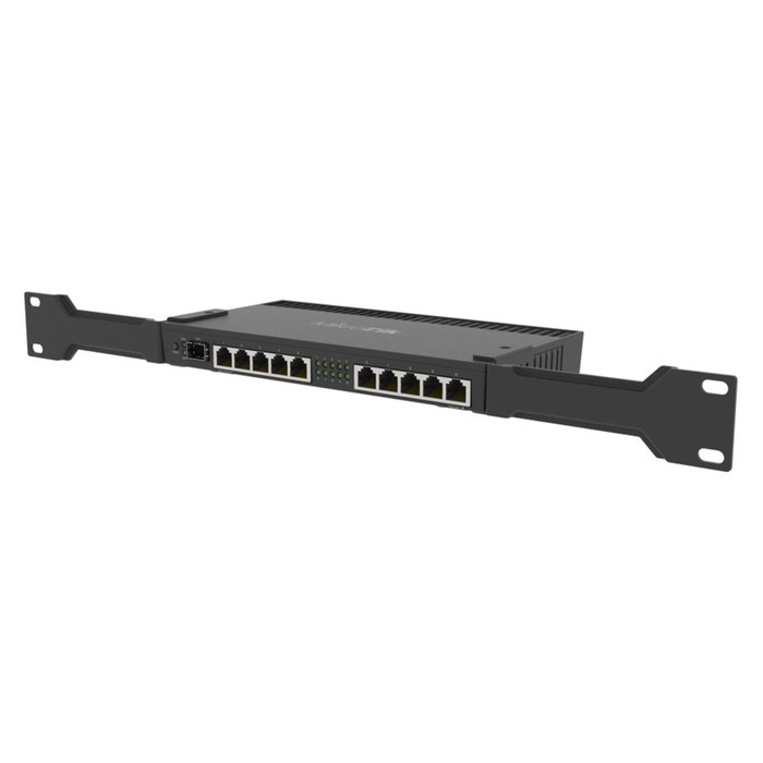 Роутер MikroTik RB4011iGS+RM 10/100/1000BASE-TX/SFP+ черный - фото 51429466