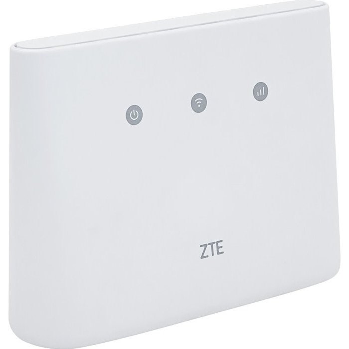 Интернет-центр ZTE MF293N 10/100/1000BASE-TX/3G/4G cat.4 белый - фото 51429591