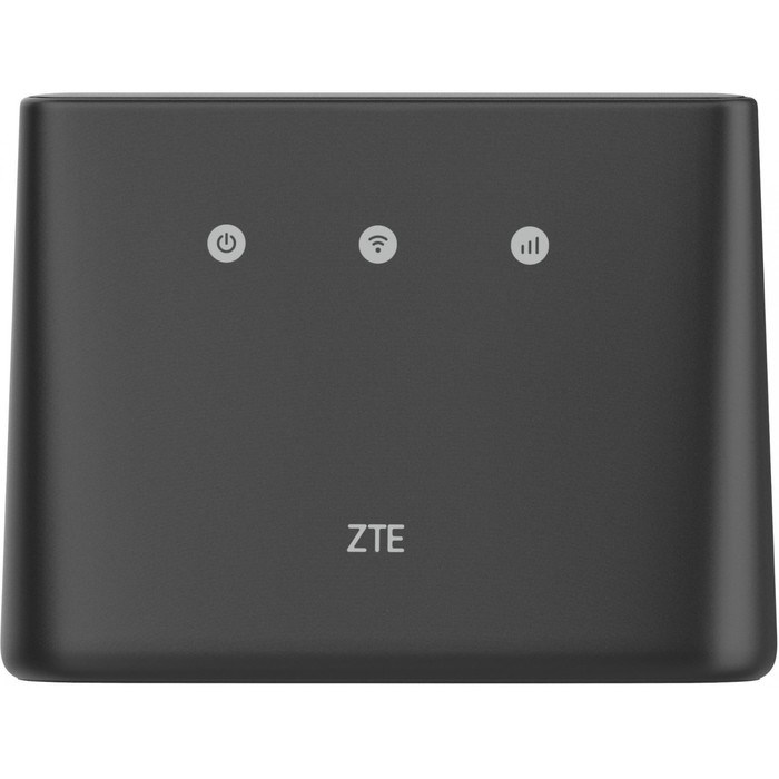 Интернет-центр ZTE MF293N 10/100/1000BASE-TX/3G/4G cat.4 черный - фото 51429593