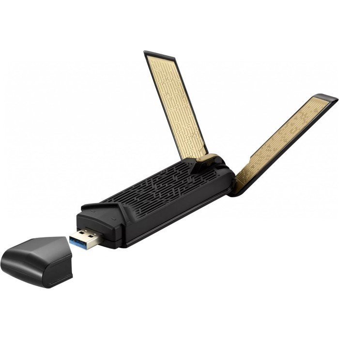 Сетевой адаптер WiFi Asus USB-AX56 AX1800 USB 3.0 (ант.внеш.несъем.) - фото 51429603