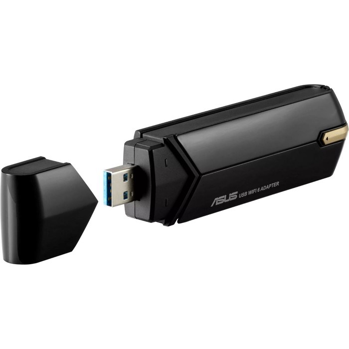 Сетевой адаптер WiFi Asus USB-AX56 AX1800 USB 3.0 (ант.внеш.несъем.) - фото 51429606