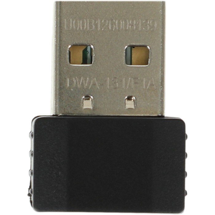 Сетевой адаптер WiFi D-Link DWA-131 DWA-131/F1A N300 USB 2.0 (ант.внутр.) 2ант. - фото 51429609