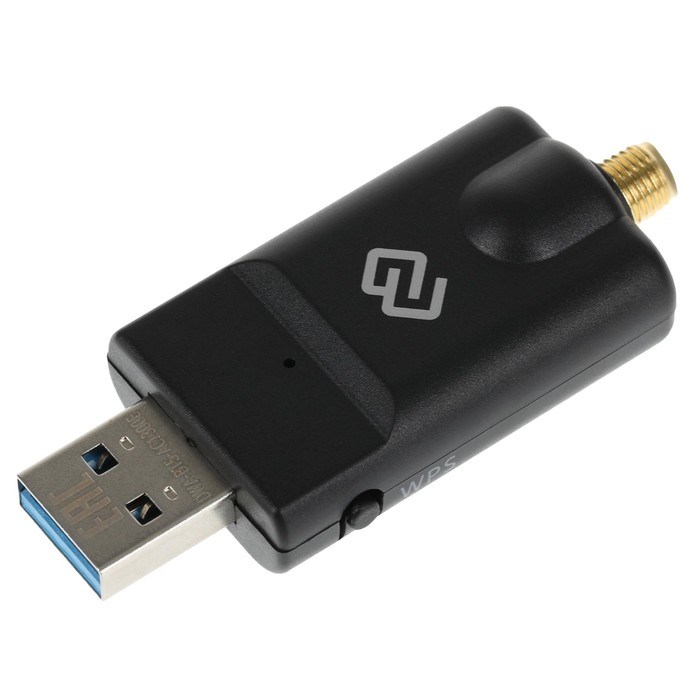 Сетевой адаптер WiFi + Bluetooth Digma DWA-BT5-AC1300E AC1300 USB 3.0 (ант.внеш.съем) 1ант.   100470 - фото 51429638