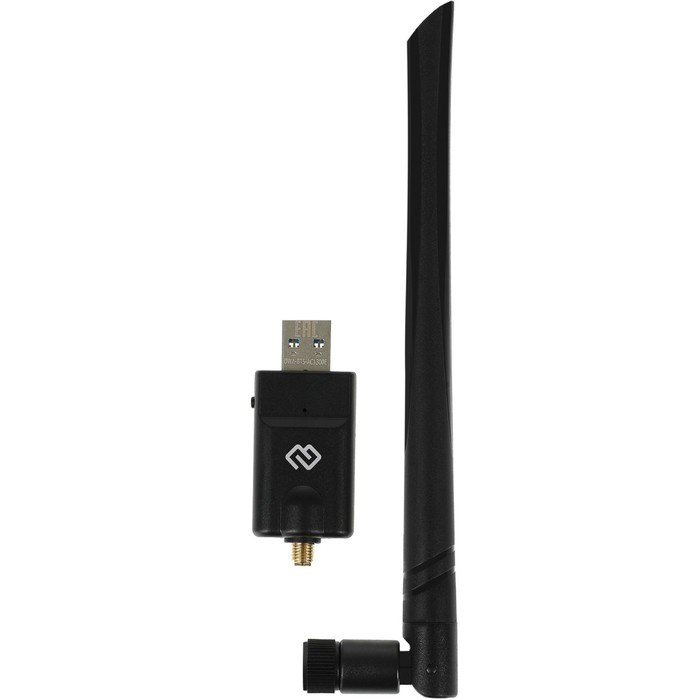 Сетевой адаптер WiFi + Bluetooth Digma DWA-BT5-AC1300E AC1300 USB 3.0 (ант.внеш.съем) 1ант.   100470 - фото 51429639