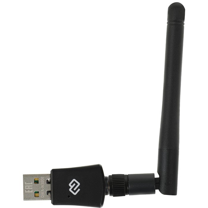 Сетевой адаптер WiFi Digma DWA-N300E N300 USB 2.0 (ант.внеш.съем) 1ант. (упак.:1шт) - фото 51429705