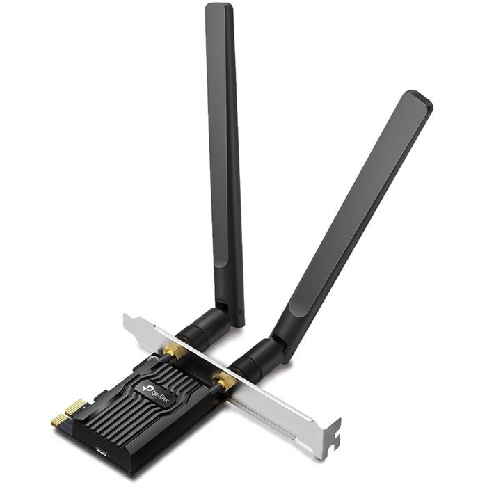 Сетевой адаптер WiFi + Bluetooth TP-Link Archer TX20E AX1800 PCI Express (ант.внеш.съем) 2ан   10047 - фото 51429739