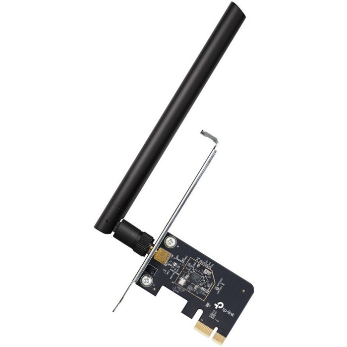 Сетевой адаптер WiFi TP-Link Archer T2E AC600 PCI Express (ант.внеш.съем) 1ант. - фото 51429751