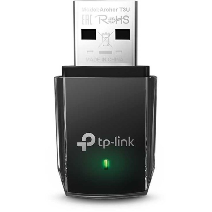 Сетевой адаптер WiFi TP-Link Archer T3U AC1300 USB 3.0 - фото 51429767