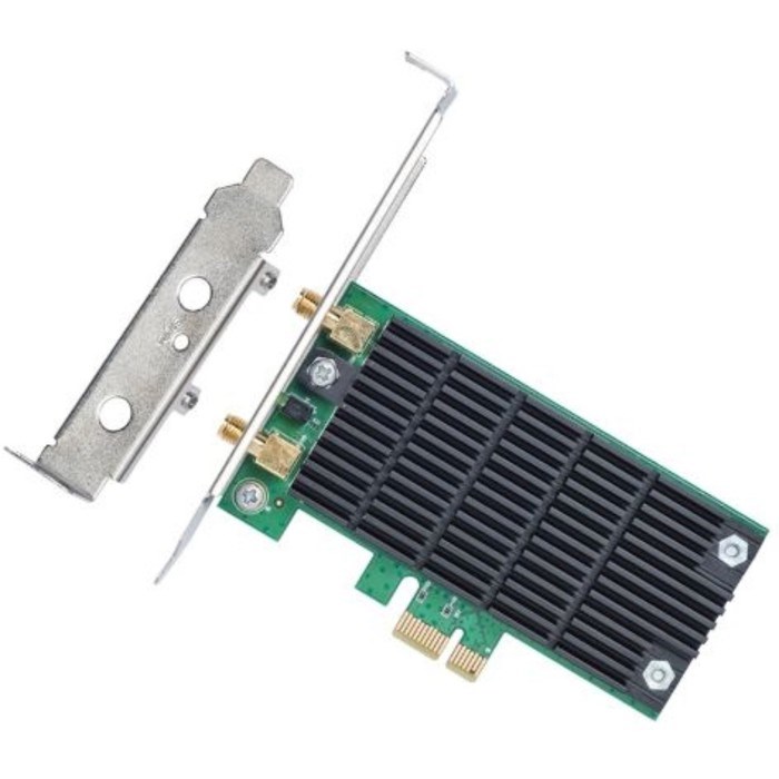 Сетевой адаптер WiFi TP-Link Archer T4E AC1200 PCI Express (ант.внеш.съем) 2ант. - фото 51429785