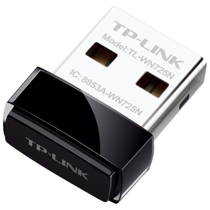 Сетевой адаптер WiFi TP-Link TL-WN725N N150 USB 2.0 - фото 51429819