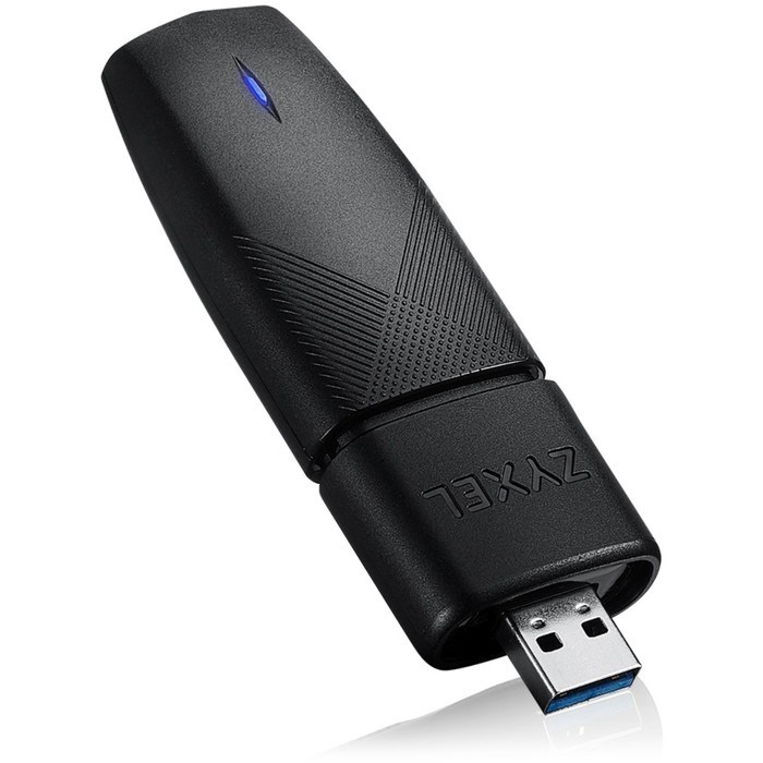 Сетевой адаптер WiFi Zyxel NWD7605-EU0101F AX1800 USB 3.0 (ант.внутр.) 2ант. - фото 51429828