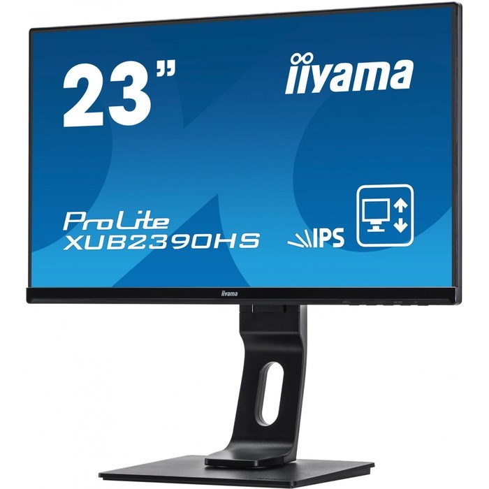 Монитор Iiyama 23" ProLite XUB2390HS-B1 черный AH-IPS LED 5ms 16:9 DVI HDMI M/M матовая HAS   100464 - фото 51429870