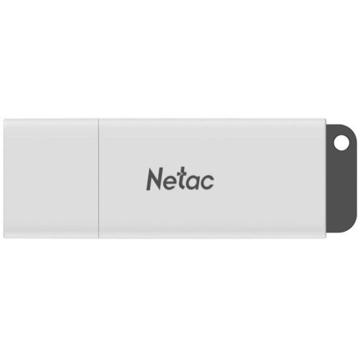 Флеш Диск Netac 64GB U185 NT03U185N-064G-20WH USB2.0 белый - фото 51429890