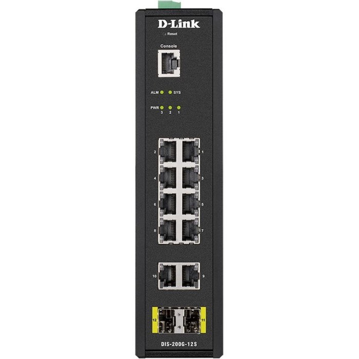 Коммутатор D-Link DIS-200G-12S/A1A 10G 2SFP управляемый - фото 51429908