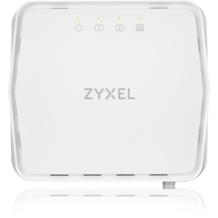 Роутер Zyxel VMG4005-B50A-EU01V1F 10/100/1000BASE-TX/xDSL белый - фото 51429985