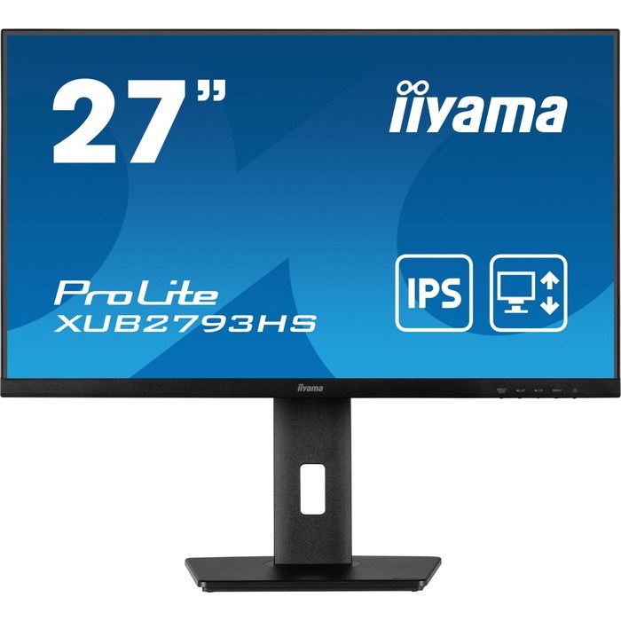 Монитор Iiyama 27" ProLite XUB2793HS-B5 черный IPS LED 16:9 HDMI M/M матовая HAS Piv 300cd 1   10046 - фото 51430016