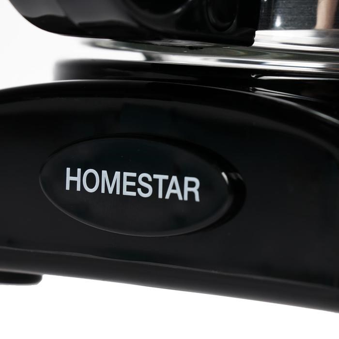 Кофеварка HOMESTAR HS-2021, капельная, 550 Вт, 0.6 л, черная - фото 51430113