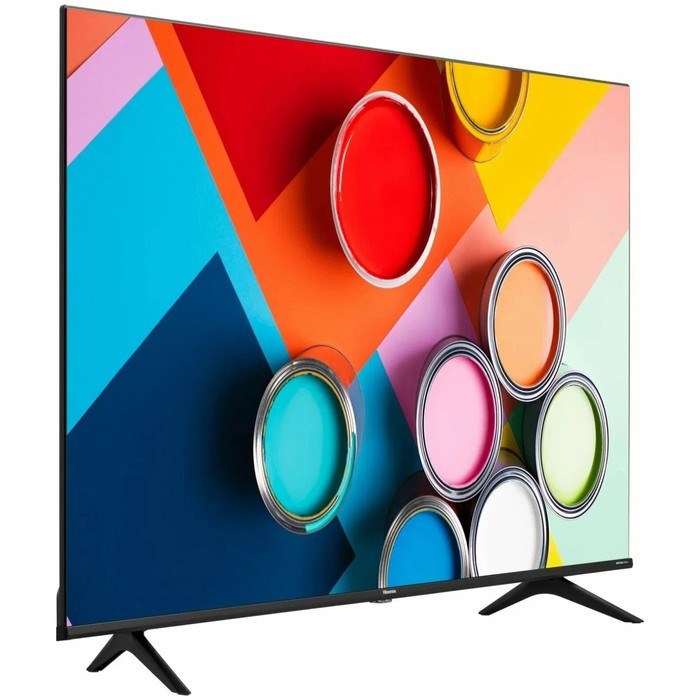 Телевизор Hisense 50A6BG, 50", 3840x2160, DVB-T/T2/C/S2, HDMI 2, USB 2, Smart TV, чёрный - фото 51430208