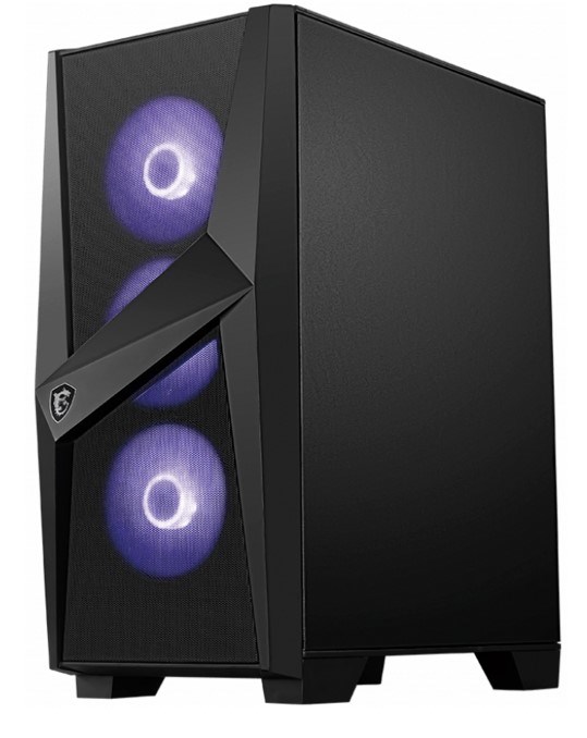 Корпус MSI MAG FORGE 101M / mid-tower, ATX, tempered glass / 4x120mm RGB fans inc. / MAG FORGE 101M - фото 51441254