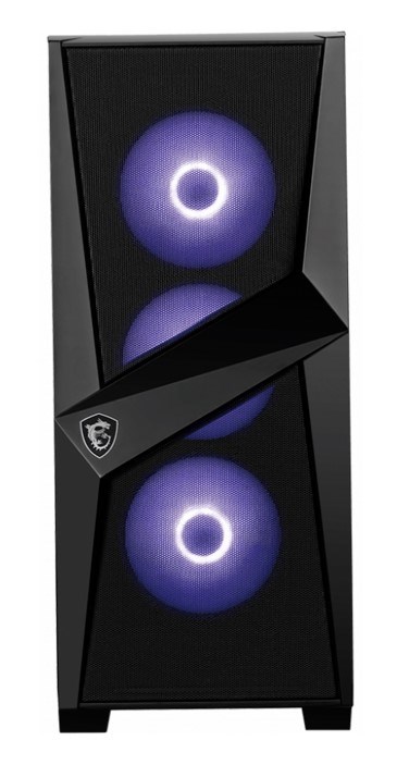 Корпус MSI MAG FORGE 101M / mid-tower, ATX, tempered glass / 4x120mm RGB fans inc. / MAG FORGE 101M - фото 51441255