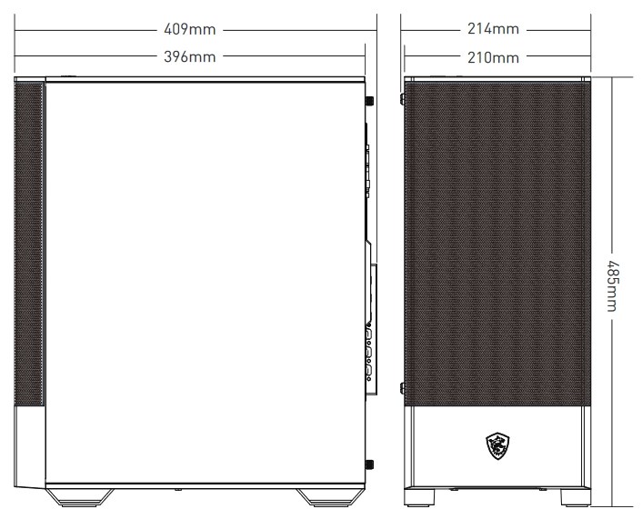 Корпус MSI MAG FORGE 111R / ATX, mid tower, tempered glass / 1x120mm ARGB fan inc. / MAG FORGE 111R - фото 51441267