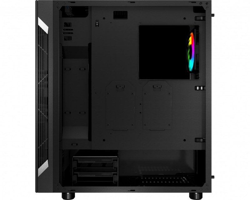 Корпус MSI MAG VAMPIRIC 010 / mid-tower, ATX, tempered glass side panel / 1x 120mm A-RGB fan inc. / MAG VAMPIRIC 010 - фото 51441278