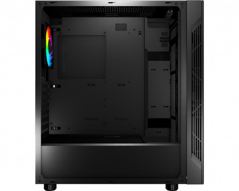 Корпус MSI MAG VAMPIRIC 010 / mid-tower, ATX, tempered glass side panel / 1x 120mm A-RGB fan inc. / MAG VAMPIRIC 010 - фото 51441279