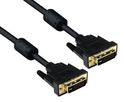 Кабель DVI dual link ExeGate EX-CC-DVI2-1.8 (25M/25M, 1,8м, позолоченные контакты) - фото 51292154