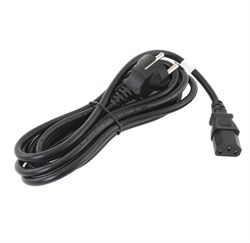 Кабель питания IEC 320 C13 - CEE 7/7 (3 м) - фото 51292175