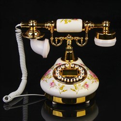 Ретро-телефон «Сафари», громкая связь, 18×25×21 см - фото 51363266