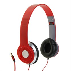 Наушники Luazon RX-11, накладные, складные, красные - фото 51363351