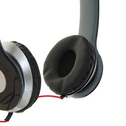 Наушники Luazon W-11, накладные, складные, чёрные - фото 51363378