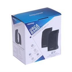 Компьютерные колонки SmartBuy ORCA BAND SBA-1000, 2.0, 2×3 Вт, USB, Jack 3.5 мм, черные - фото 51363439