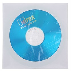 Диск CD-R Mirex Standard, 48x, 700 Мб, конверт, 1 шт. - фото 51363581