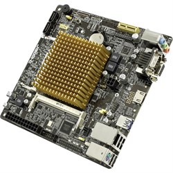 Материнская плата Asus J1900I-C, 2xDDR3L, mini-ITX, Ret - фото 51363672