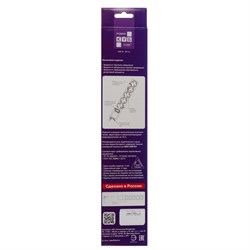 Сетевой фильтр Power Cube, 5 розеток, 5 м, 10 А, 2200 Вт, белый - фото 51363695