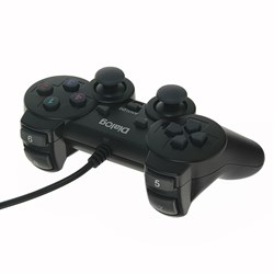 Геймпад Dialog Action GP-A11, проводной, вибрация, для PC, USB, черный - фото 51363725