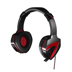 Наушники с микрофоном A4 Bloody G500, проводные, накладные, оголовье, чёрные - фото 51363745