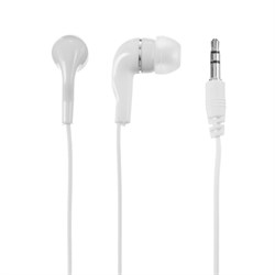 Наушники Luazon W-22, проводные, вакуумные, Jack 3.5 мм, кабель 97 см, белые - фото 51363784