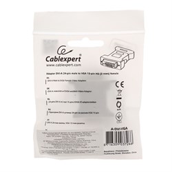 Адаптер Gembird, DVI-A 29 (m) - VGA (f), белый - фото 51364000