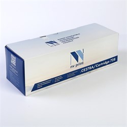 Картридж NV PRINT CE278A/728 для HP LJ P1566/P1606/M1536 и Canon MF4410/4430/4450 (2100k) - фото 51364153