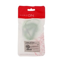 Кабель аудио LuazON, AUX, Jack 3.5 (m)-Jack 3.5 (m), штекер на пружине, 1 м, МИКС - фото 51364329