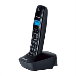 Радиотелефон DECT Panasonic KX-TG1611RUH, Caller ID, AOH, телефонная книга, черный - фото 51364458