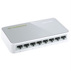 Коммутатор TP-Link TL-SF1008D неуправляемый настольный 8x10/100BASE-TX - фото 51364576