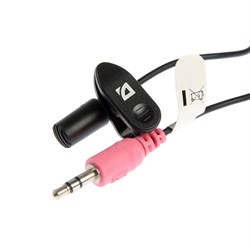 Микрофон Defender MIC-109, компьютерный, на прищепке, кабель 1.8 м, черный - фото 51364694