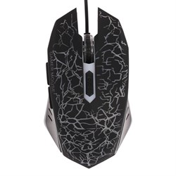 Мышь LuazON MB-2.9, игровая, оптическая, подсветка, покрытие soft-touch, 1.35 м - фото 51364969