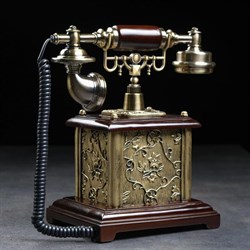 Ретро-телефон «Постамент», громкая связь, 16×26 см - фото 51365264